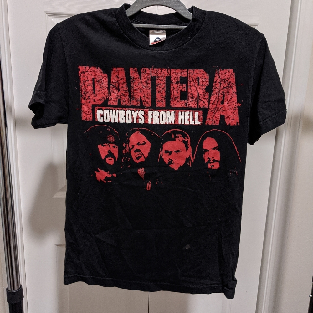 2007 Pantera Cowboys From Hell T-shirt